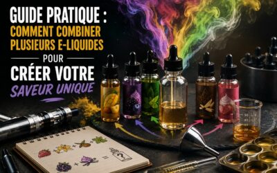 Guide pratique : comment combiner plusieurs e-liquides pour créer votre saveur unique