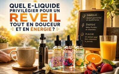 Quel e-liquide privilégier pour un réveil tout en douceur et en énergie ?
