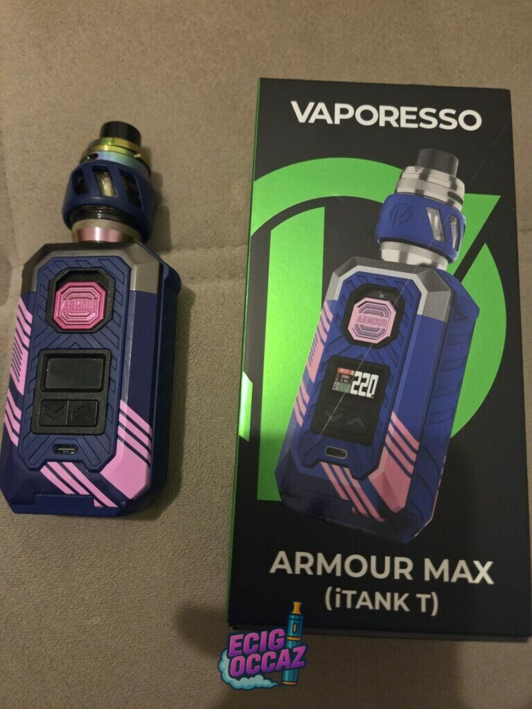 Annonce vape d’occasion : VEND VAPORESSO ARMOUR MAX (ITANK T)