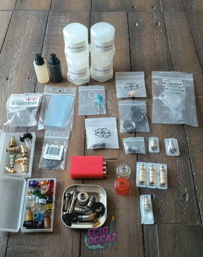 Méga Lot Vape Reconstructible – Cotons, Fils,