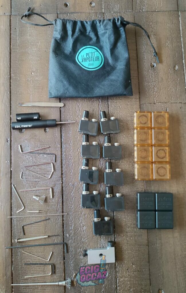 Méga Lot Vape Reconstructible – Cotons, Fils,