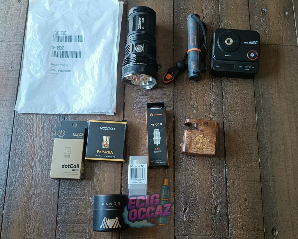 Méga Lot Vape Reconstructible – Cotons, Fils,
