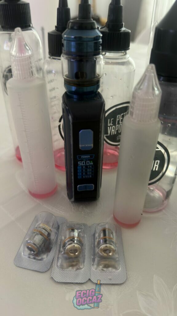 Kit complet Geekvape Aegis Solo 2 – 3 accus + chargeur + résistances