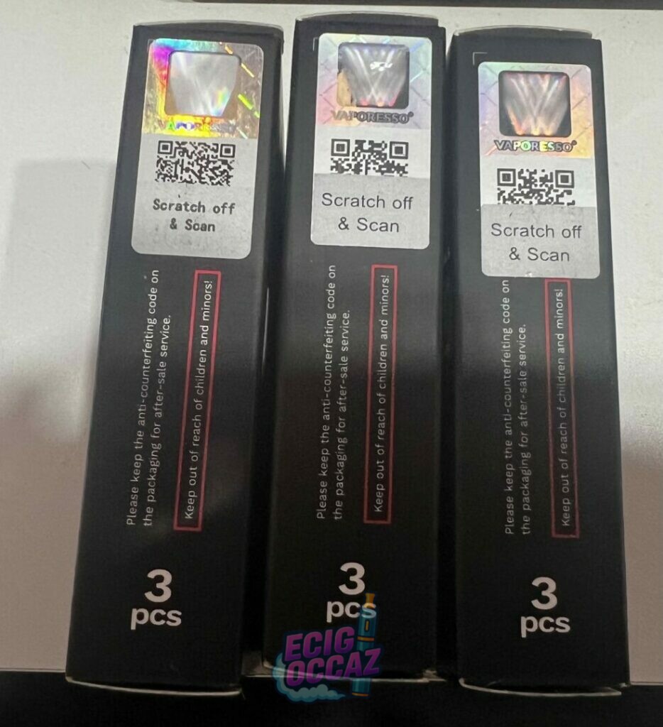 Lot de 9 résistances (3 boîtes) neuves GT Cores (GT CCell2)