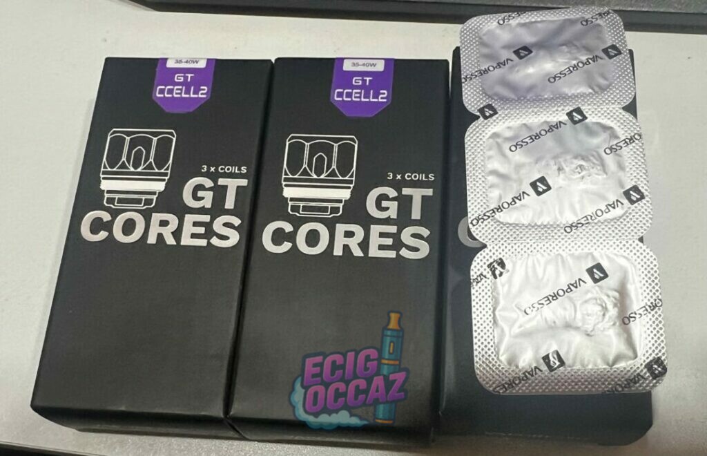 Lot de 9 résistances (3 boîtes) neuves GT Cores (GT CCell2)