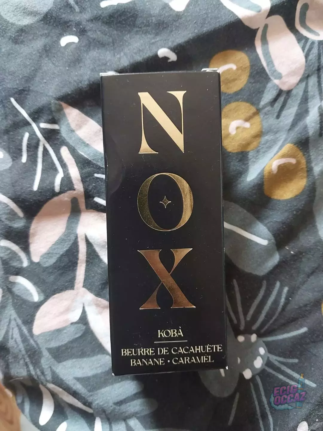 E-liquide Nox – Beurre de cacahuète / Banane / Caramel – 50 ml (Neuf)