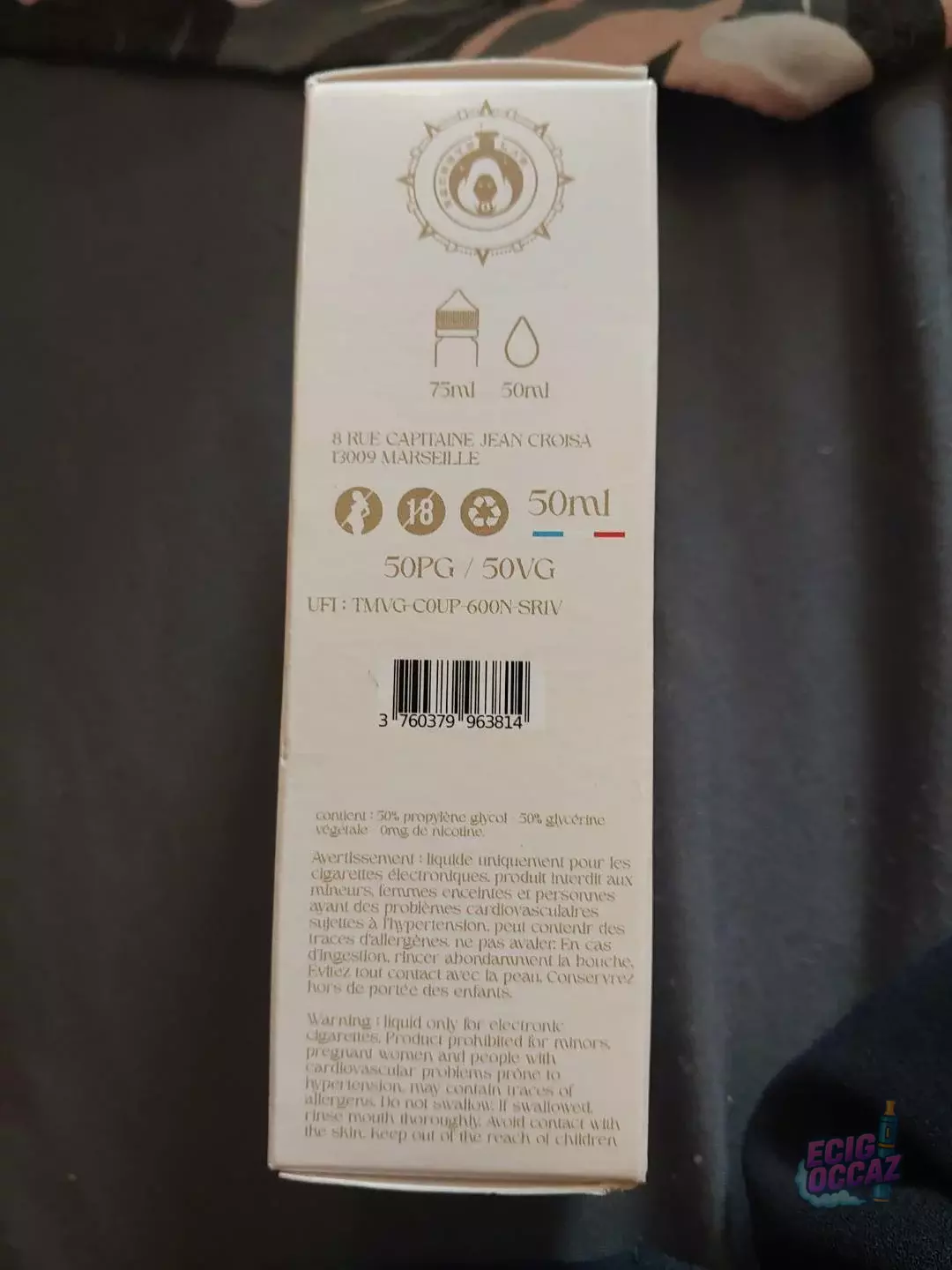 E-liquide Nox – Fruits Rouges / Fraise d&rsquo;Asie – 50 ml (Neuf)