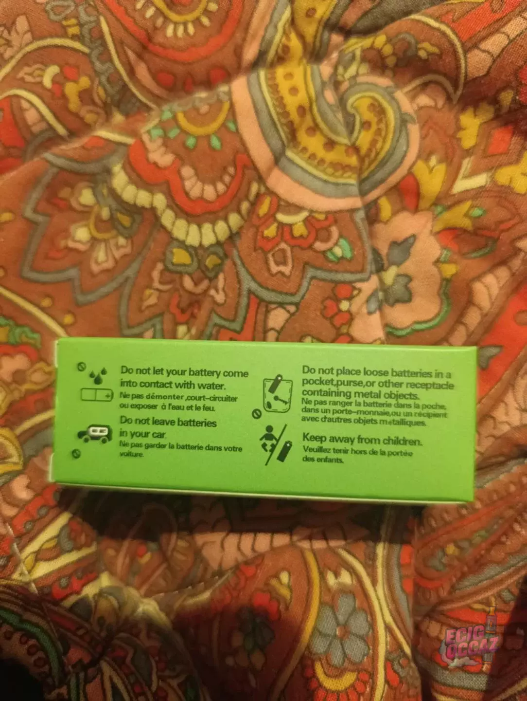 6 batterie neuve pour cigarette électronique