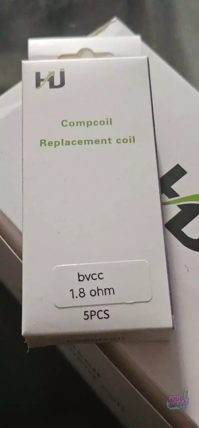 Pack 5 résistances BVC BVCC 1,8 Ω – Compcoil – neuf