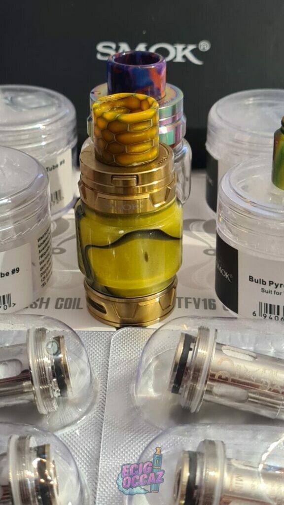 Méga Lot Smok : TFV16 Rainbow + TFV12 Prince Cobra + Résistances et Pyrex