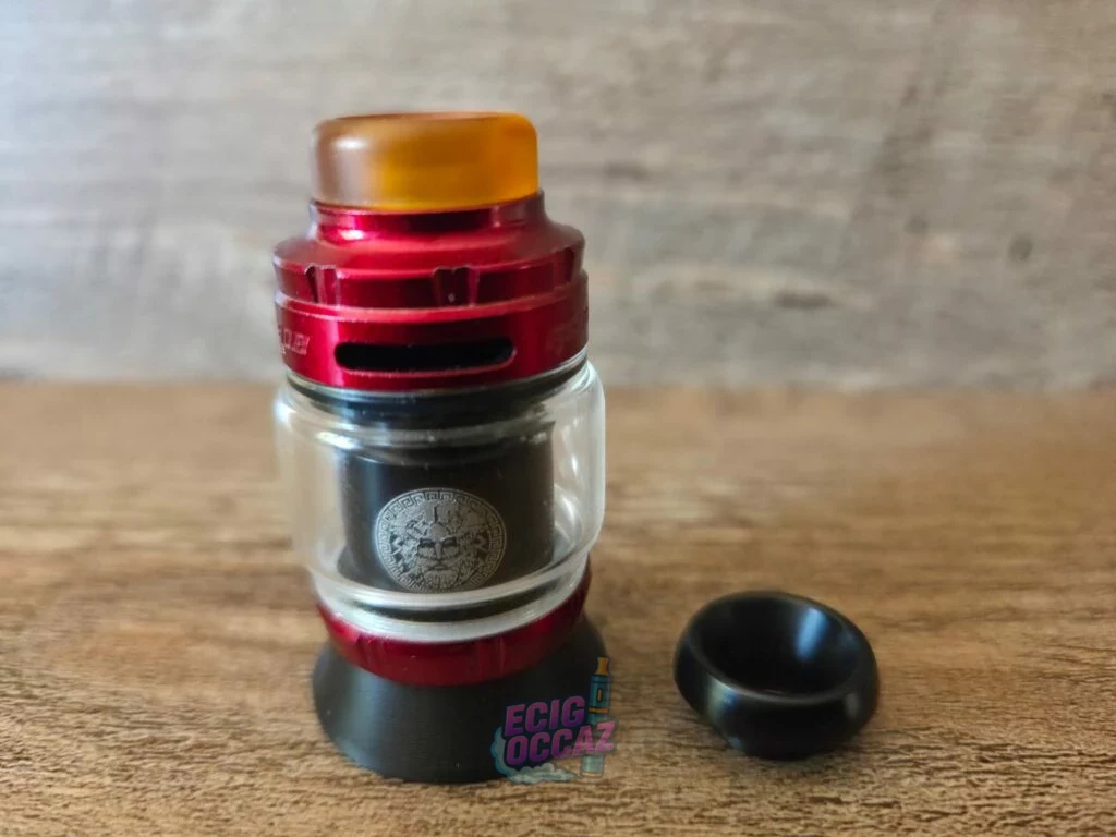 Geekvape Zeus X II RTA Mesh 4.5 ml Rouge – Complet – Comme neuf