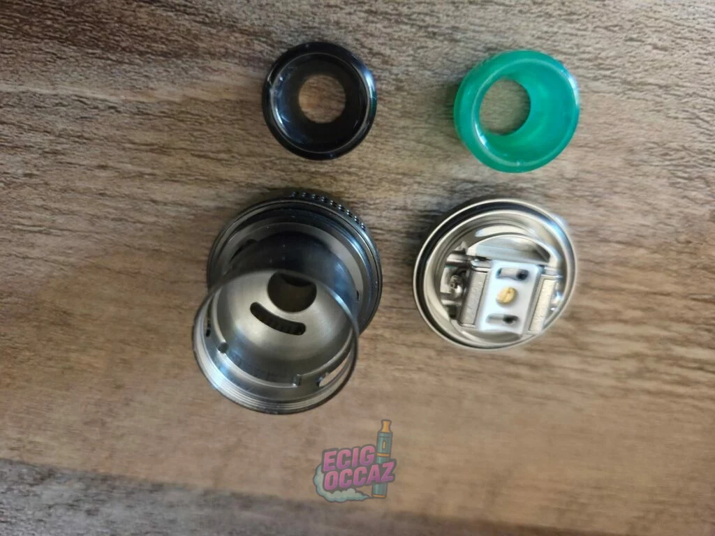 Wotofo Profile X RTA Atomiseur Reconstructible Mesh/Coil  ,  gun metal , comme neuf .