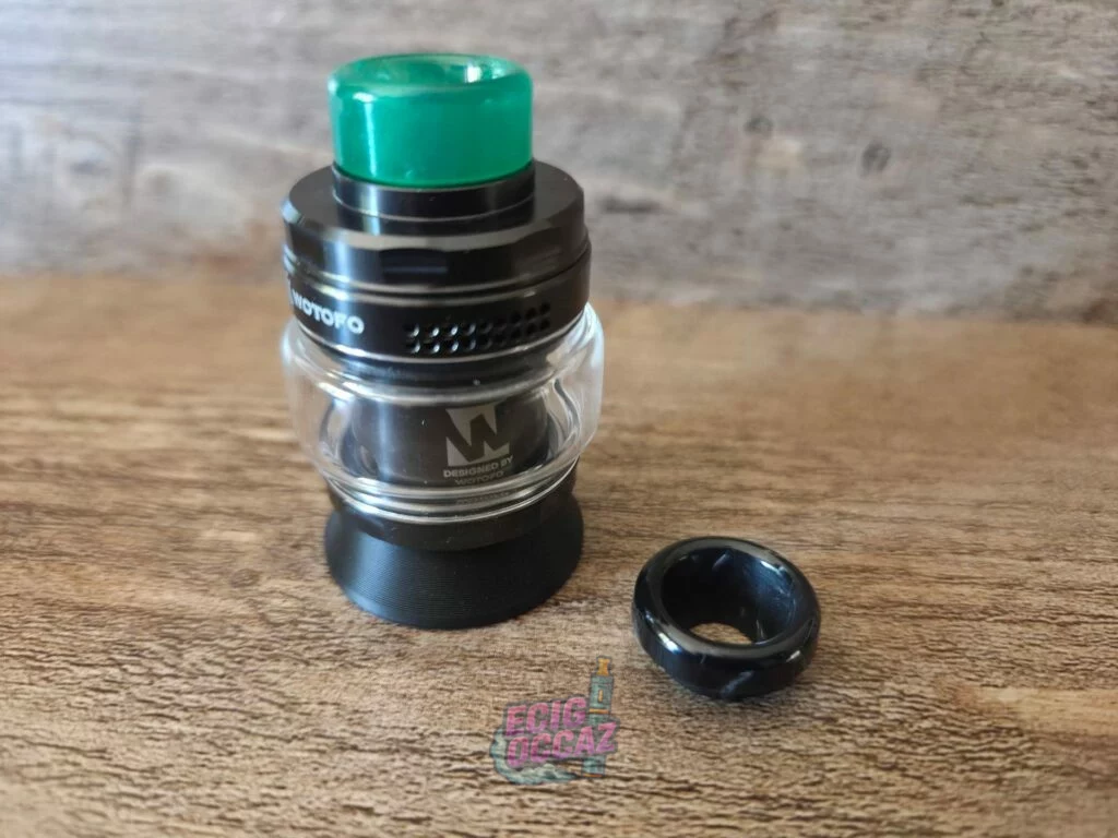 Wotofo Profile X RTA Atomiseur Reconstructible Mesh/Coil  ,  gun metal , comme neuf .