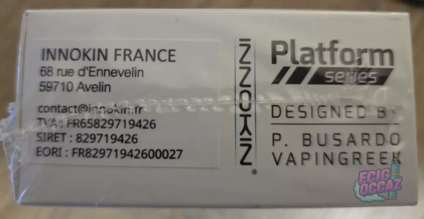 CLEAROMISEUR ZENITH PRO INNOKIN NEUF (Sous blister)