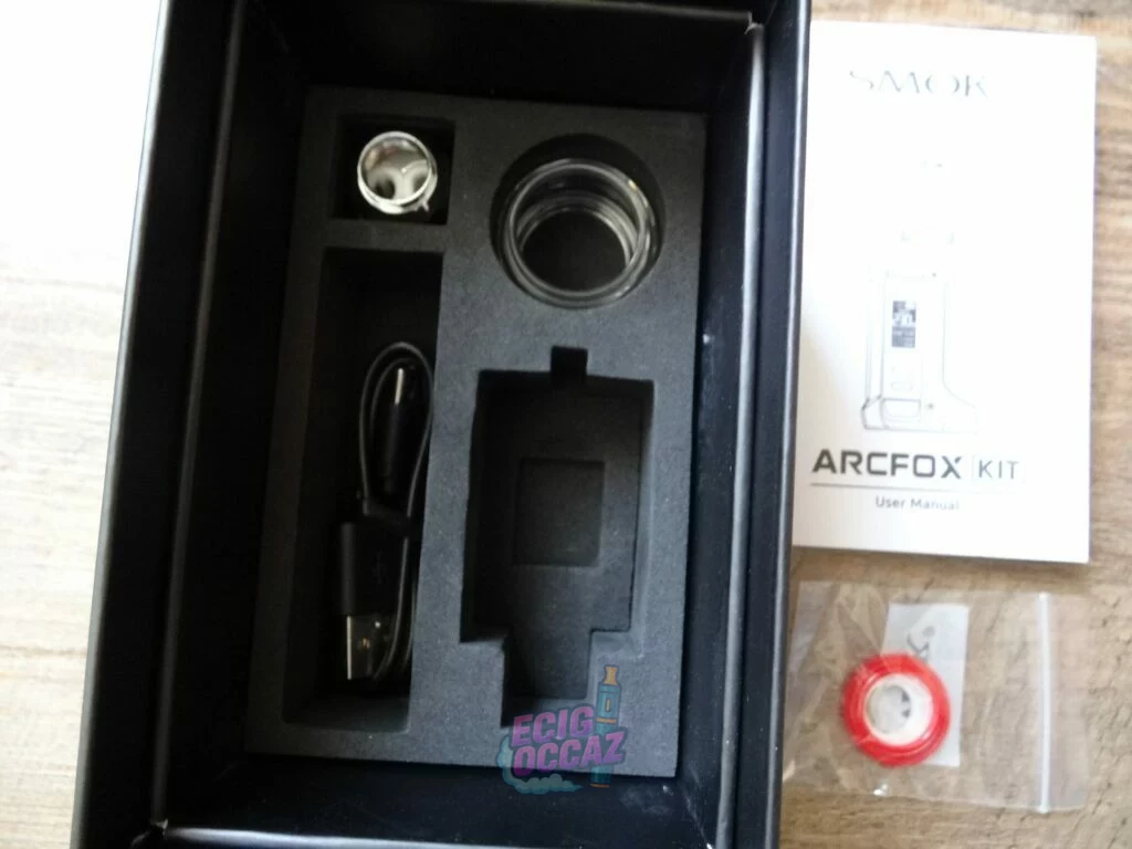 SMOK Arcfox Kit 230W + TFV18 Bright Black – Très bon état