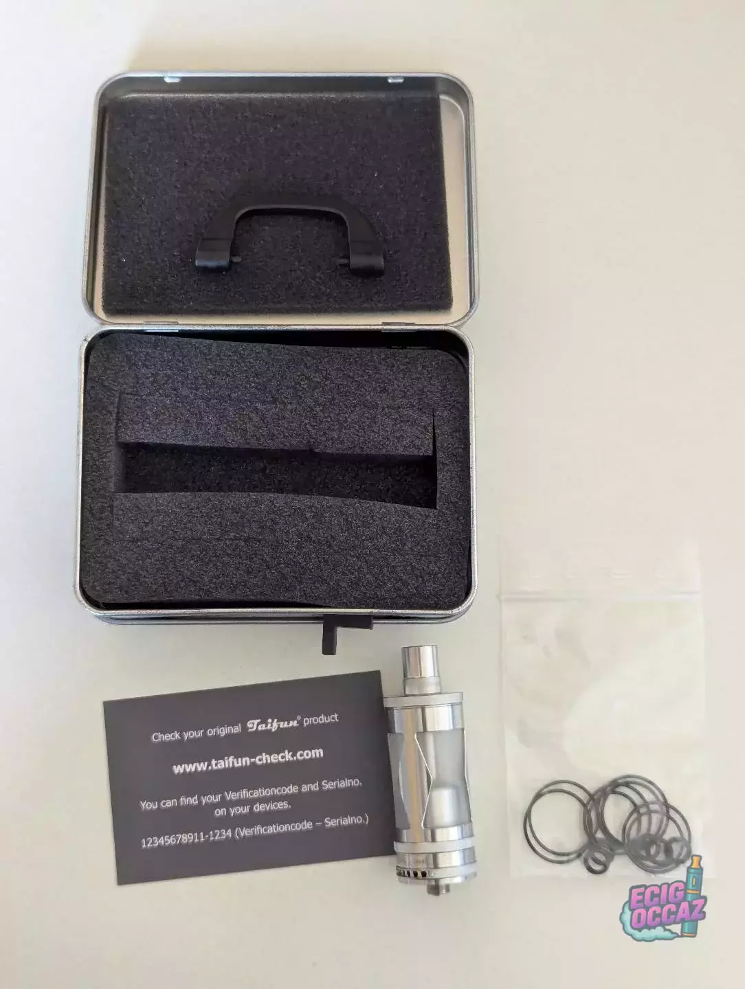 [COLLECTOR / HIGH-END] Atomiseur RTA Taifun GT3 + Spares