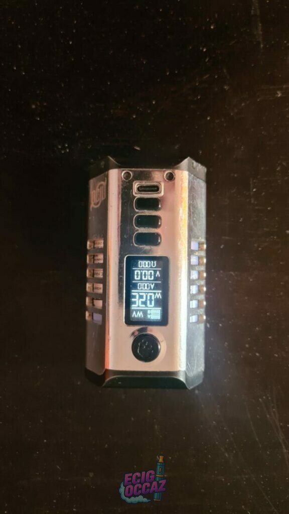 Box Dovpo Odin 200W Silver – Écran Nickel / Fonctionne Parfaitement