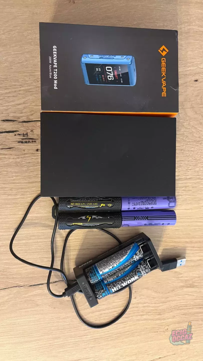 Geek Vape T200 Mod – Pack complet