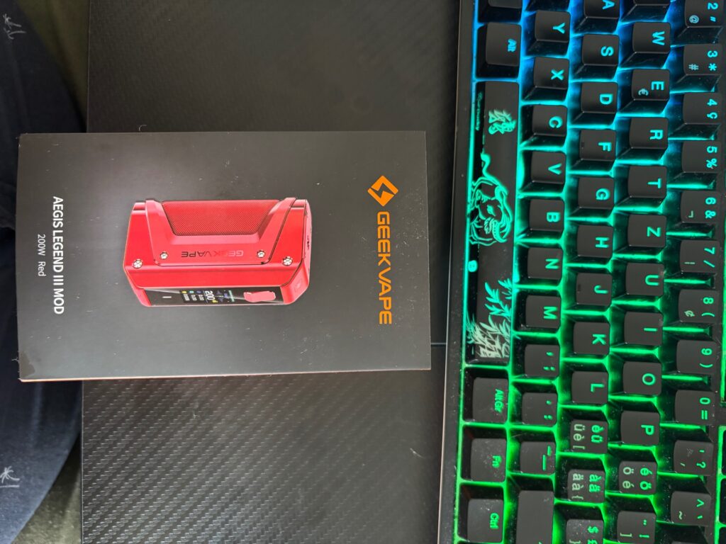 Geek vape rouge à vendre