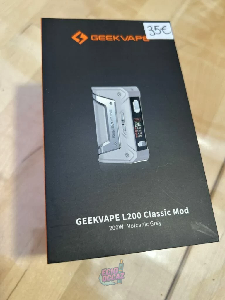 Geekvape L200 Classic Mod 200W – Volcanic Grey