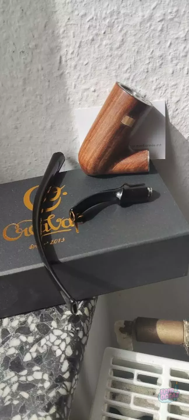 Epipe GANDALF DNA60 Noyer Pipe électronique + embout court