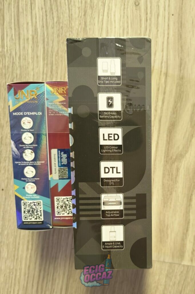 Lot 2 ecig et e-liquide 100% neufs sous scellé