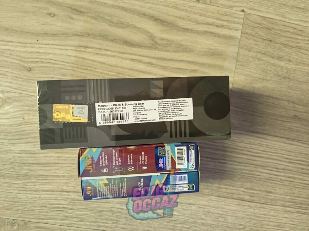 Lot 2 ecig et e-liquide 100% neufs sous scellé