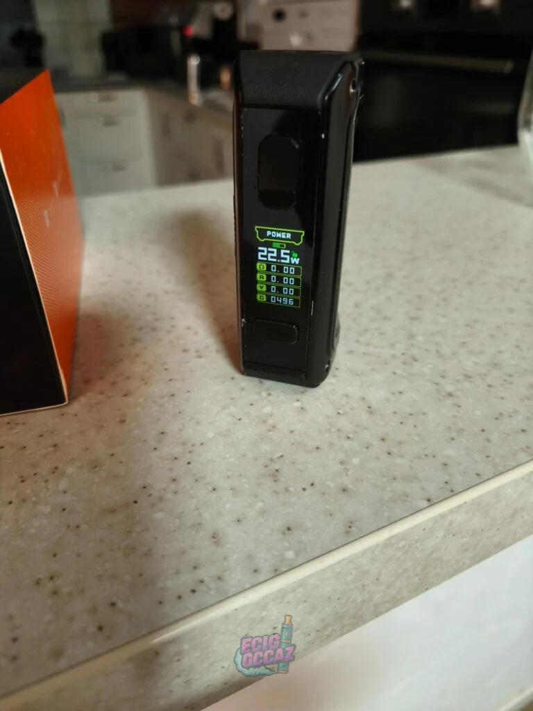 Geekvape max 100 vendu avec 3 accus 21700