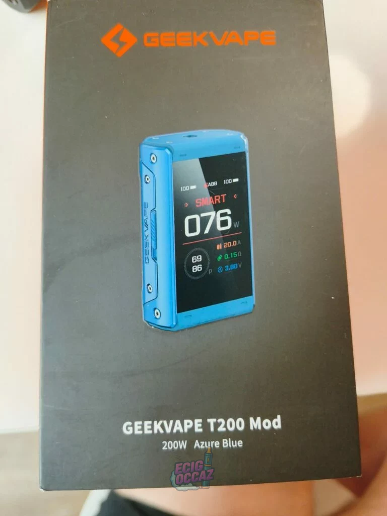 Box Geekvape T 200 mod azure blue