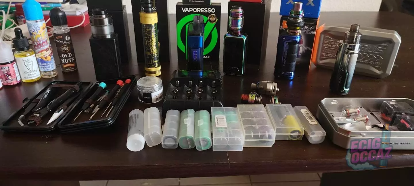 Lot vapotage cigarettes électroniques