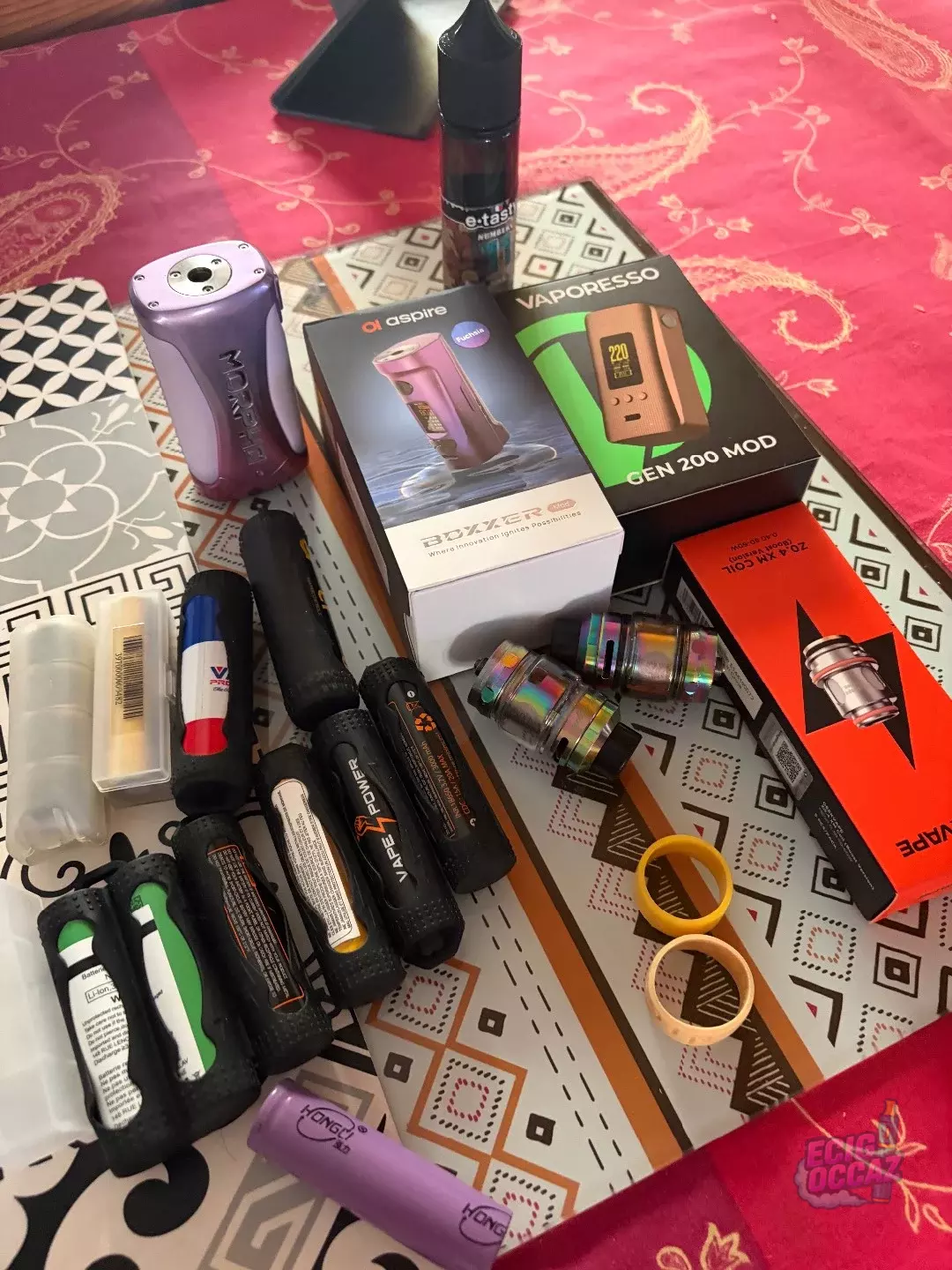 Lot de ecig mod kit