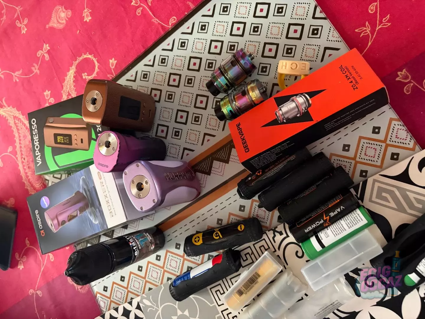 Lot de ecig mod kit