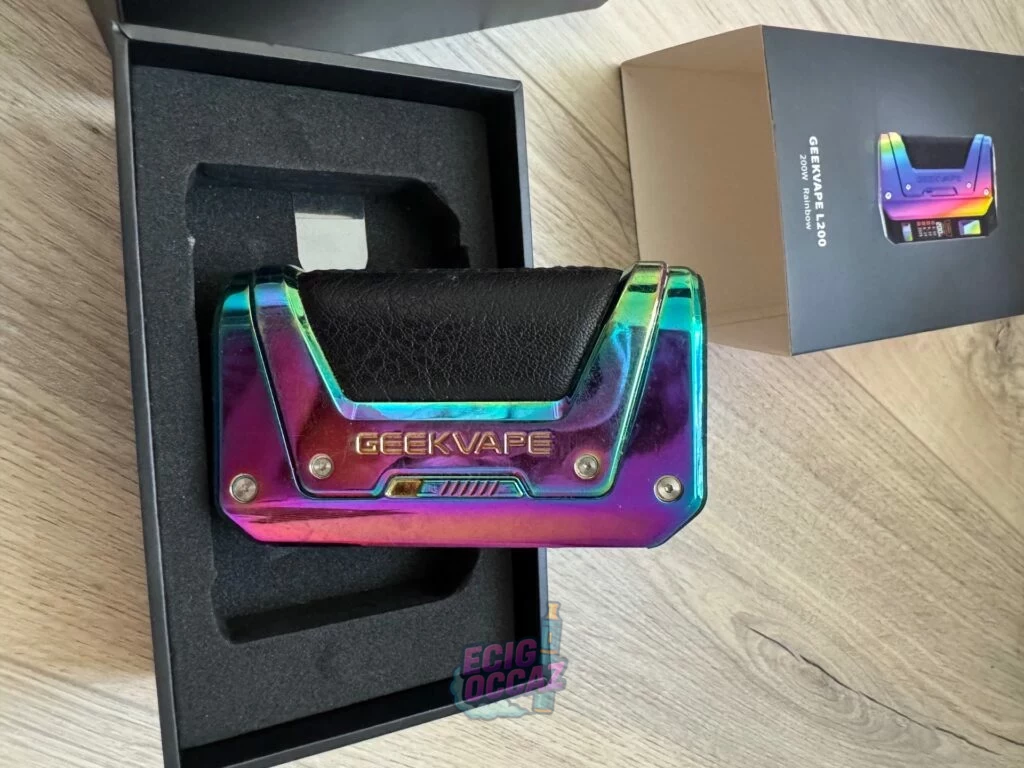 Kit Vape Geekvape L200 200W + Z RDA – Rainbow – Complet