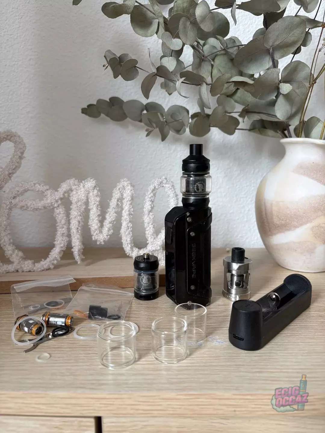 Lot GeekVape Aegis Solo 2 / S100 + clearomiseurs + accessoires