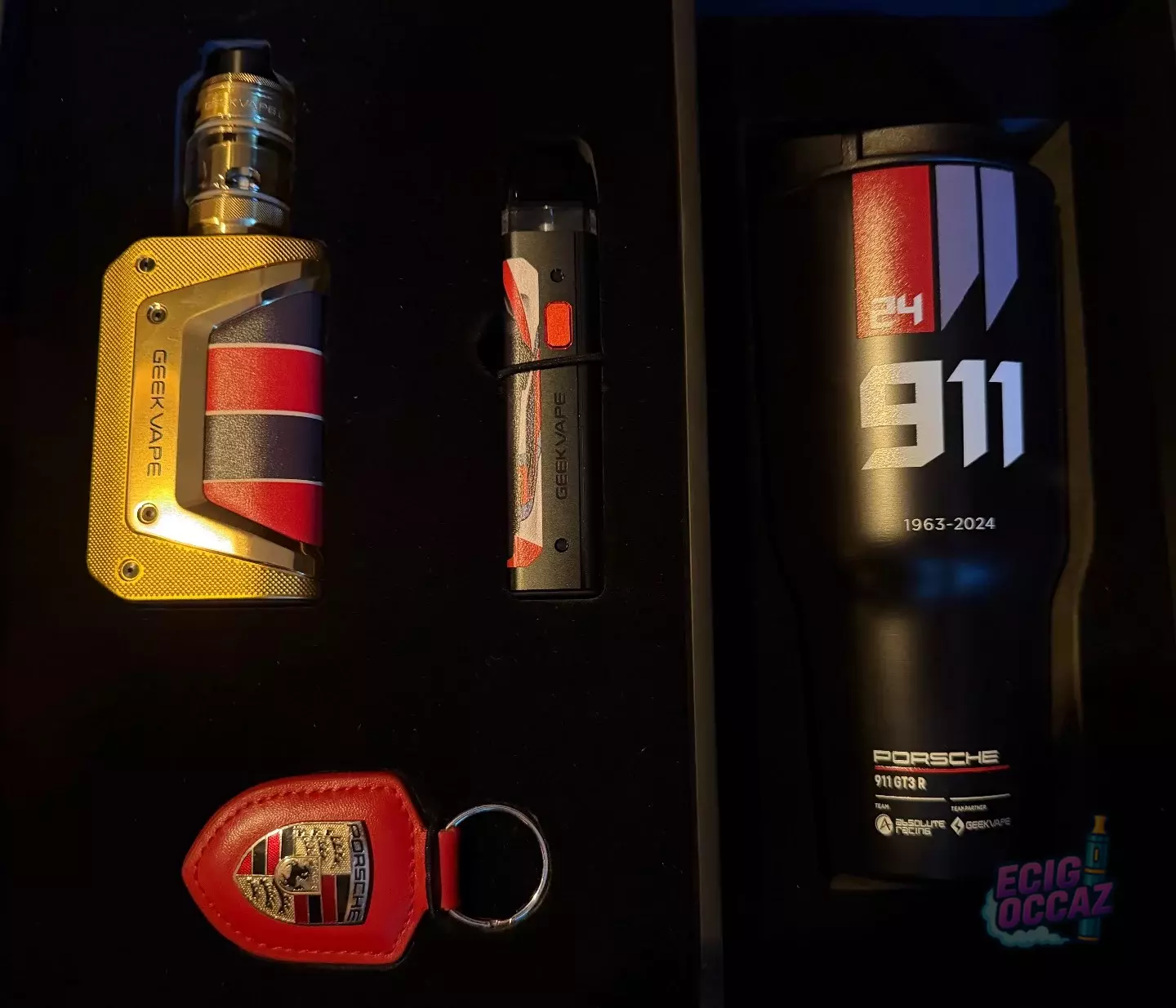 Coffret Collector Neuf Geekvape x Porsche : Aegis Legend 3 Carrera Edition