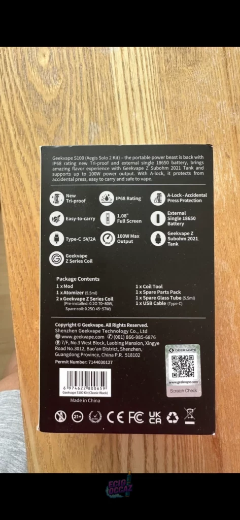 GEEKVAPE S100
