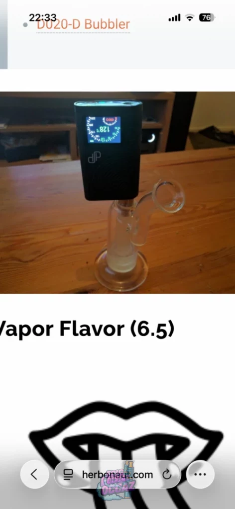 Vaporisateur boundless CFX