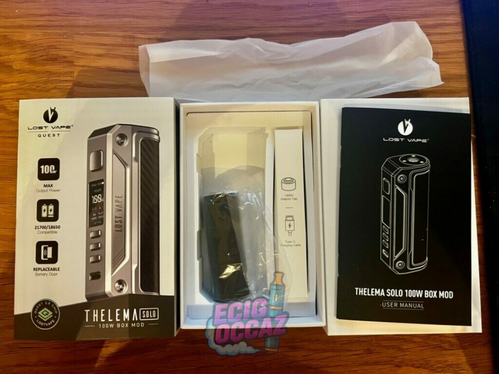 Box Thelema Solo 100W Lost Vape