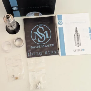 [COLLECTOR / HIGH-END] Atomiseur Svoëmesto Kayfun V4 – État Neuf avec Options