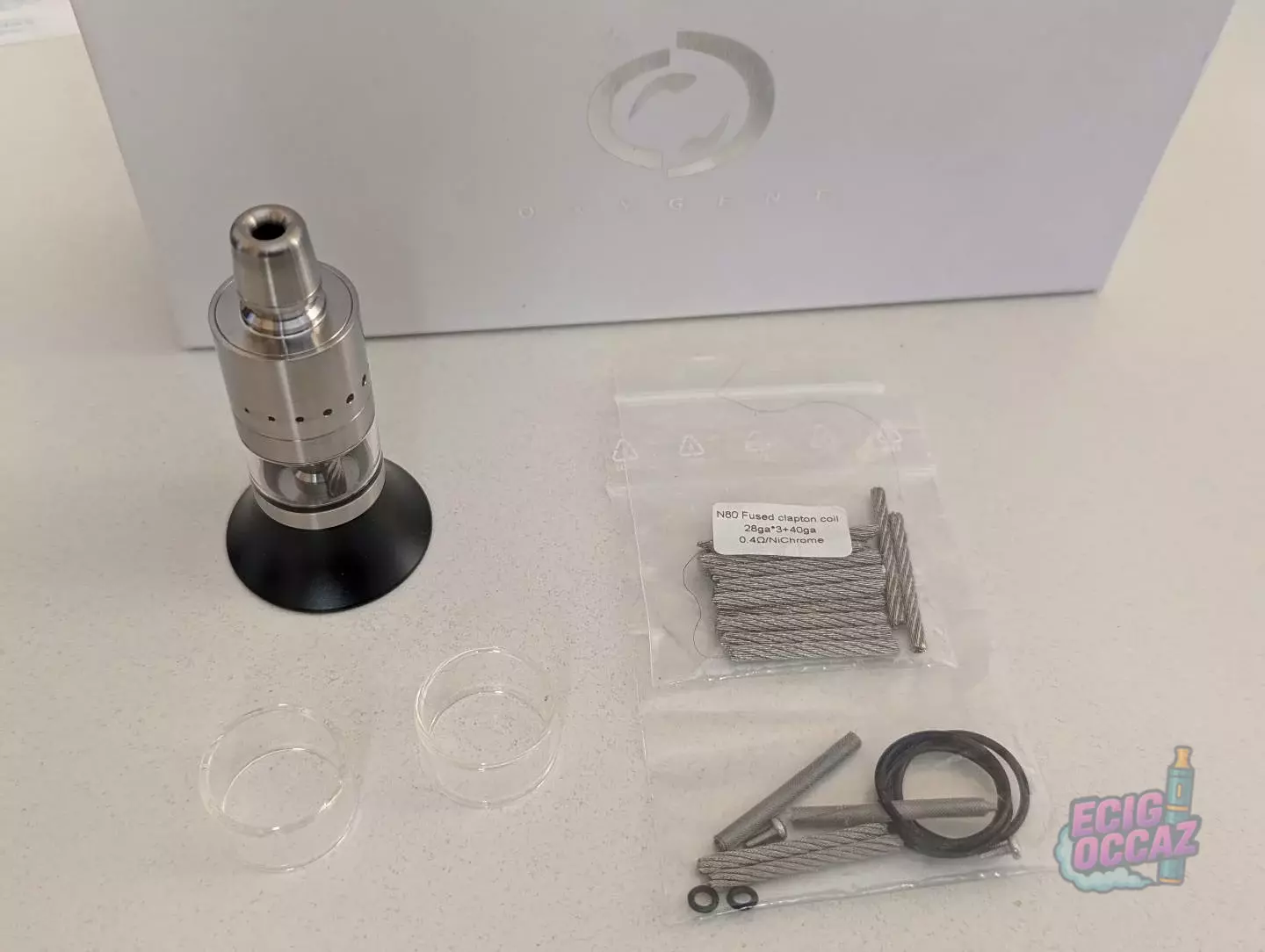 [COLLECTOR / RARE] Atomiseur Vampire V2 Titanium – Oxygene Mod (État Neuf)