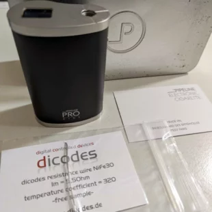 [COLLECTOR / HIGH-END] Box Dicodes Pipeline Pro Nine – Black (Accu 26650)