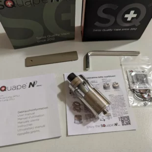 [COLLECTORHIGH-END] Atomiseur Reconstructible SQuape N[duro] DL – StattQualm (24 mm)
