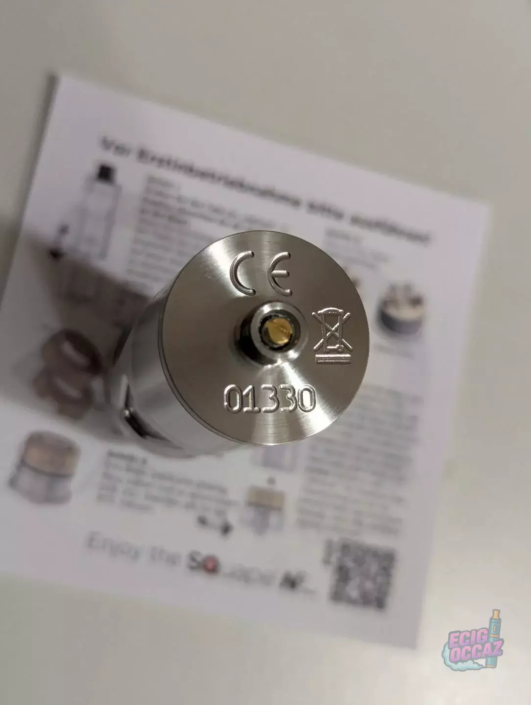 [COLLECTORHIGH-END] Atomiseur Reconstructible SQuape N[duro] DL – StattQualm (24 mm)