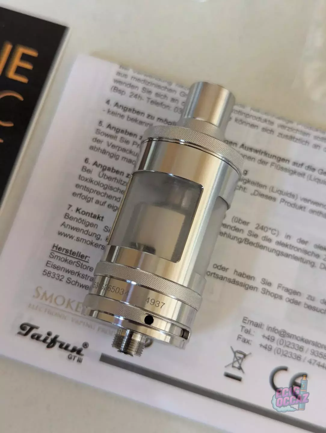 [COLLECTOR / HIGH-END] Taifun GT3 (SmokerStore) – 2 Atomiseurs + Kits XS + Options & Accessoires