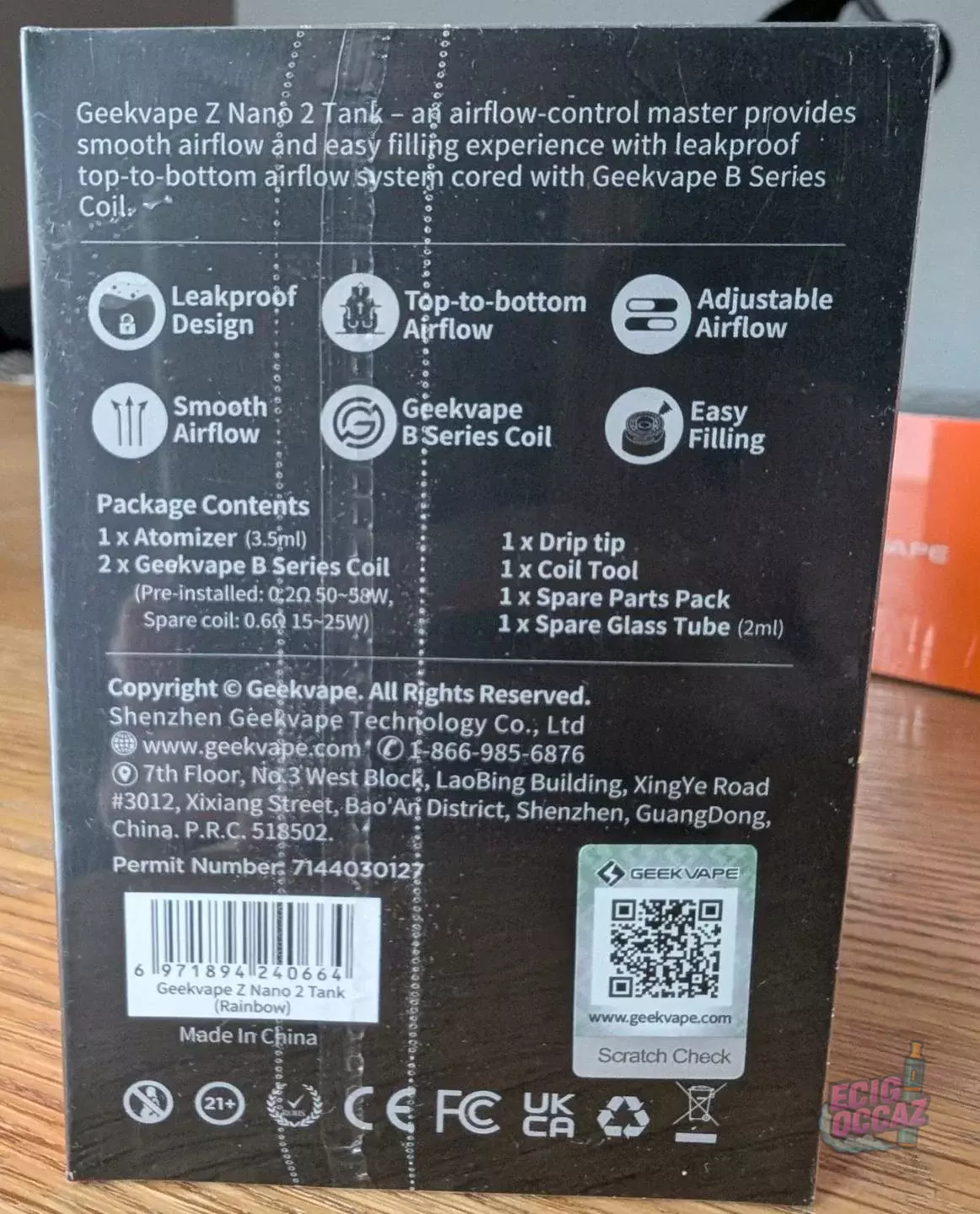 Clearomiseur Zeus Nano 2 Geekvape