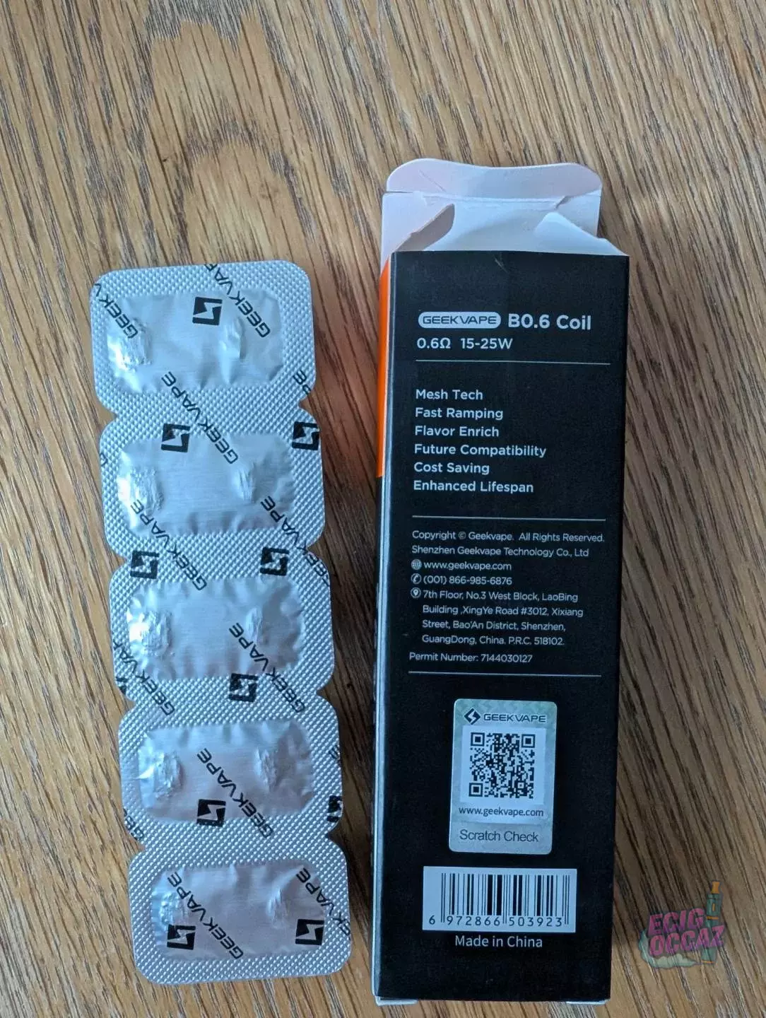 Résistances B Series Coils de GeekVape