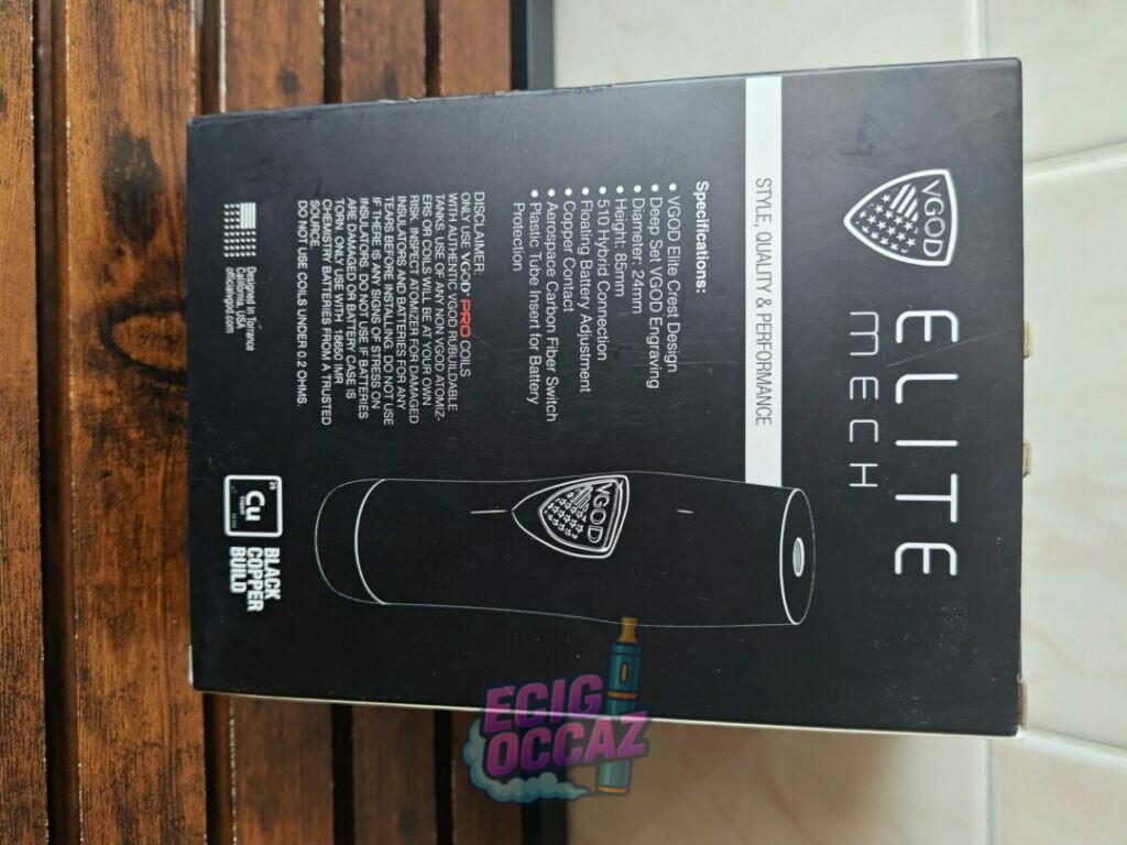 Elite Mech Mod VGod