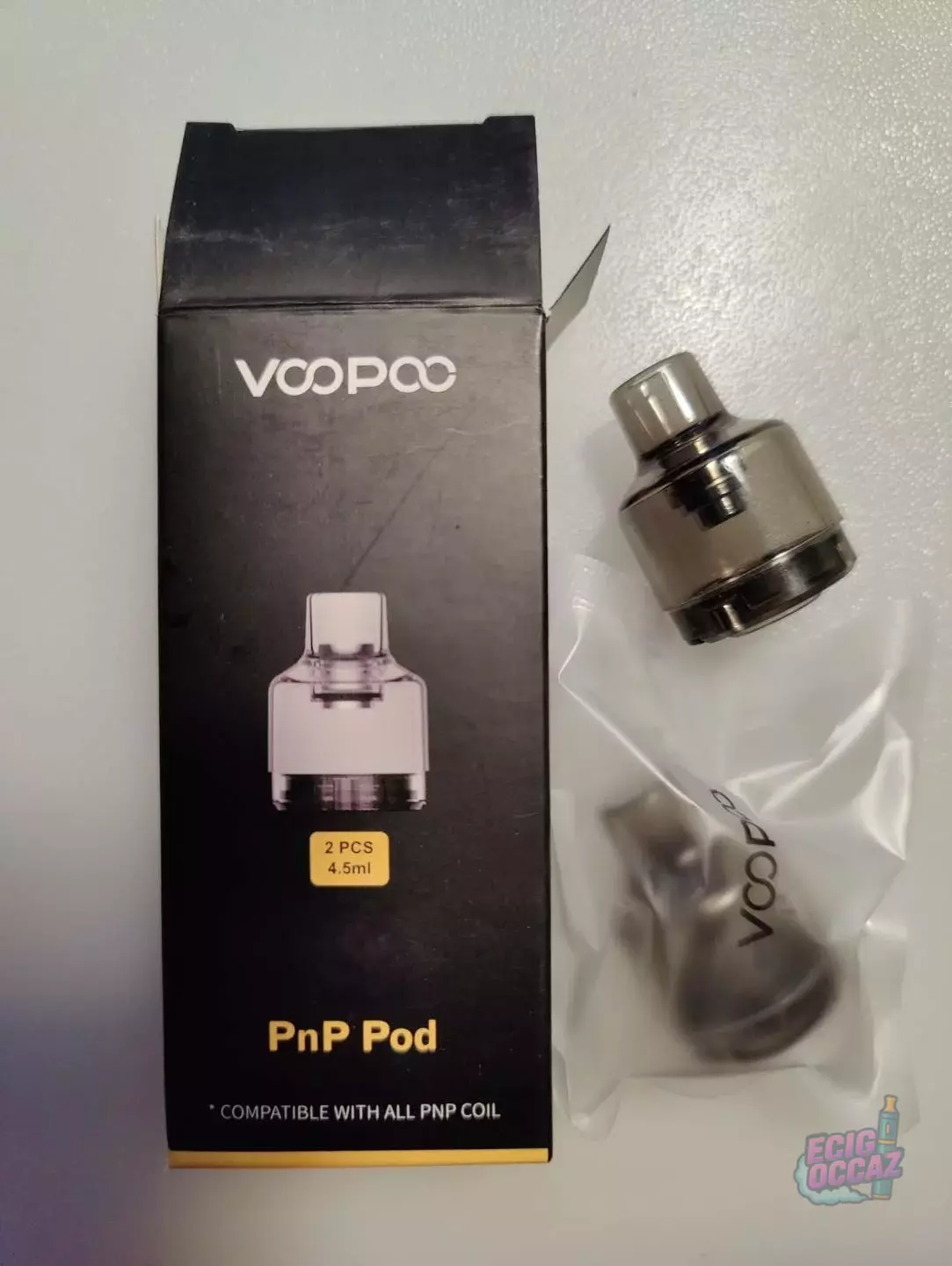 VOOPOO PnP : 20 résistances + 2 cartouches PnP 4,5 ml
