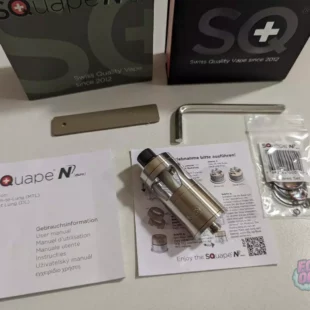 [COLLECTOR / HIGH-END] Atomiseur RTA StattQualm - SQuape N[duro] DL