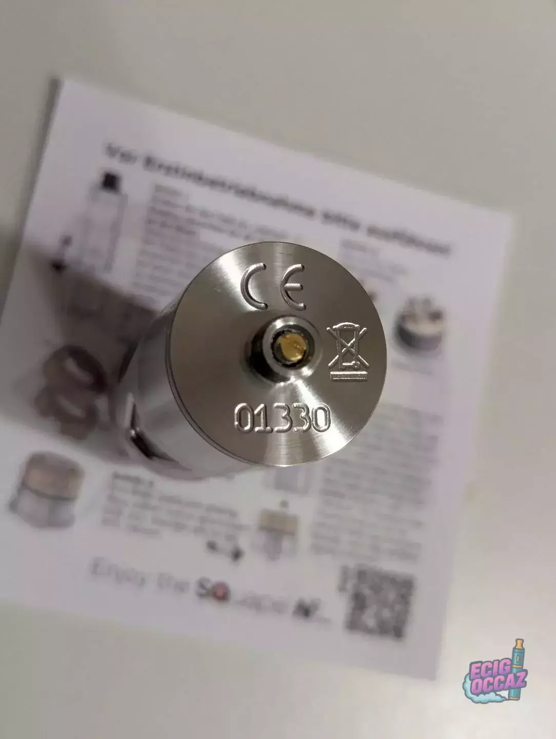 [COLLECTOR / HIGH-END] Atomiseur RTA StattQualm – SQuape N[duro] DL